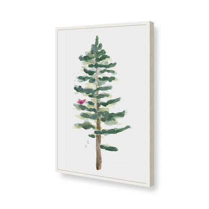 [Color:Opaque White], Picture of art in a Opaque White frame of the corner