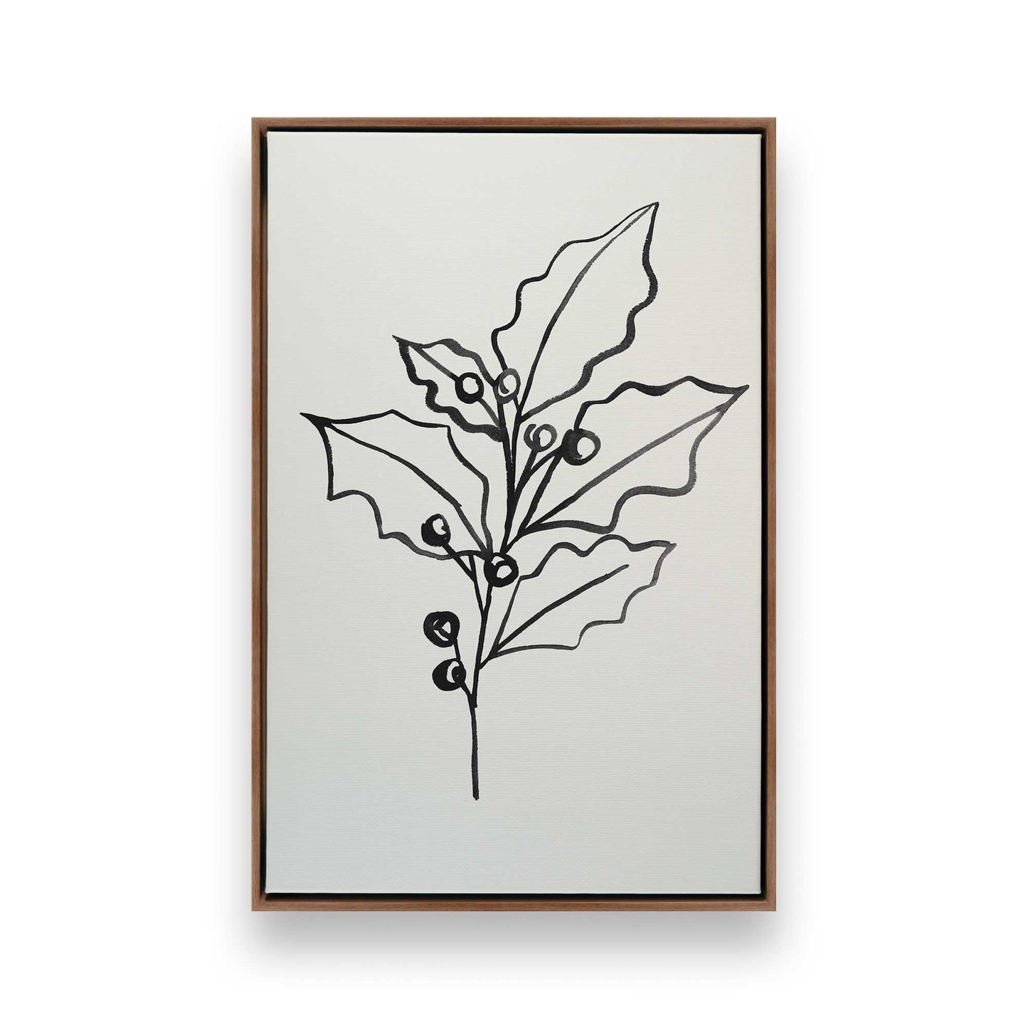 [Color:Walnut], Picture of art in a Walnut frame