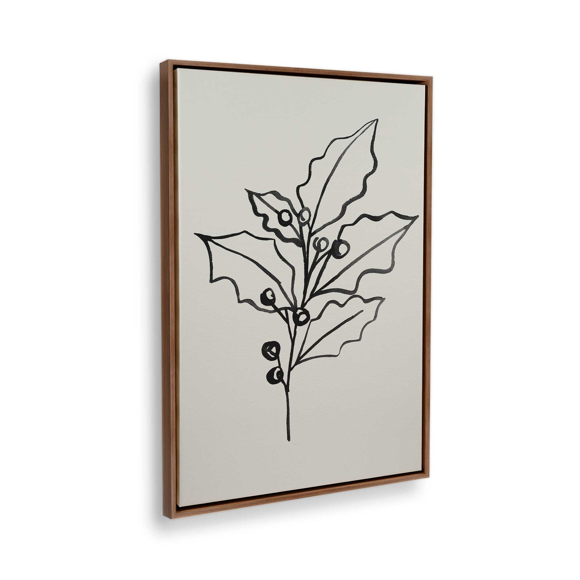 [Color:Walnut], Picture of the corner of the art