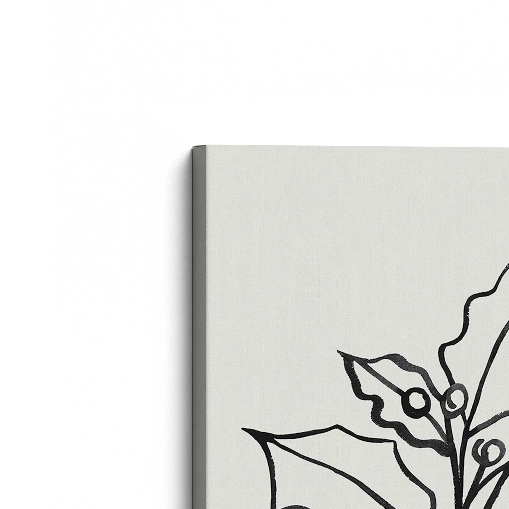 [Color:Stretched Canvas], Picture of the corner of the art