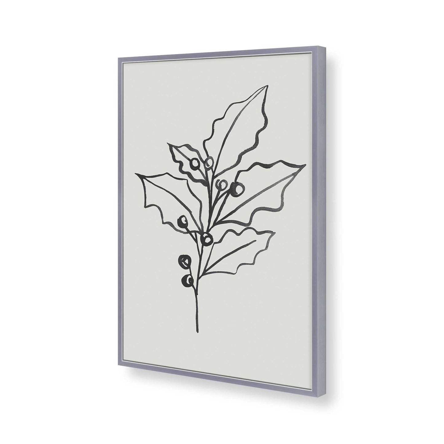 [Color:Polished Chrome], Picture of art in a Polished Chrome frame of the corner