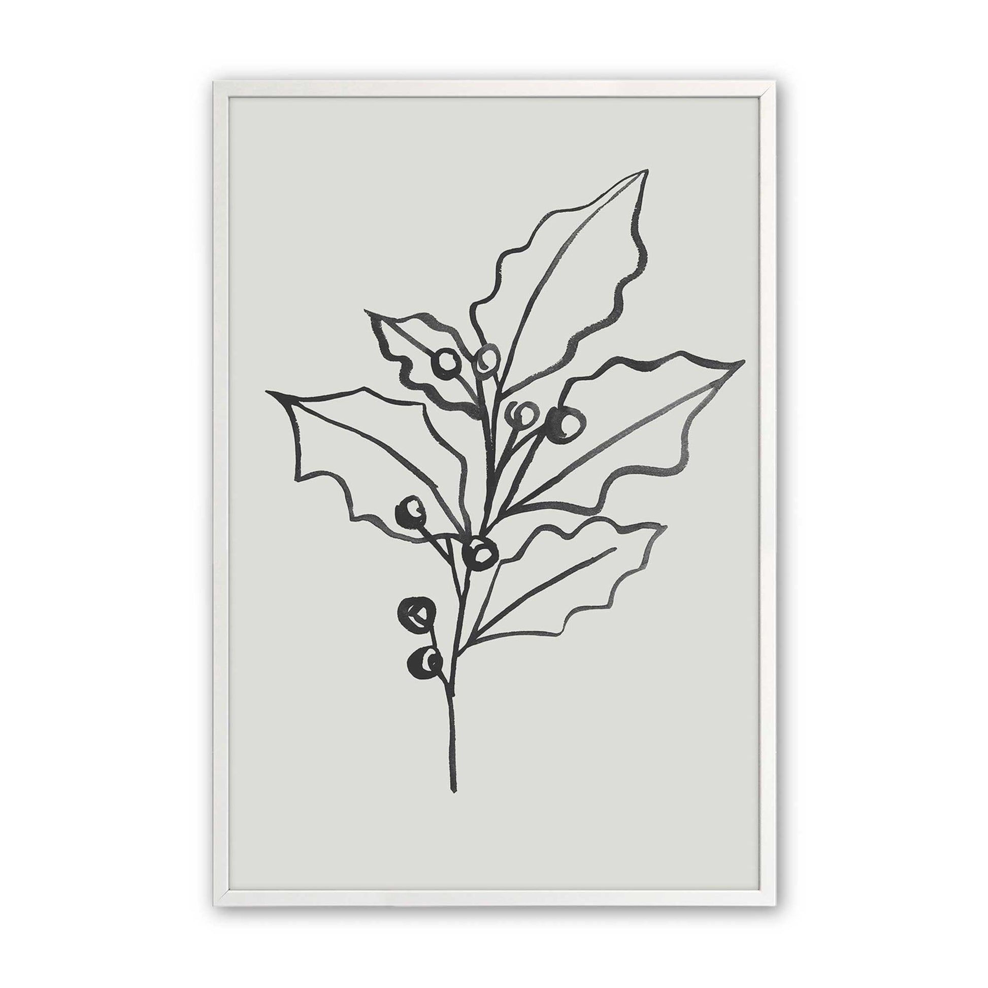 [Color:Opaque White], Picture of art in a Opaque White frame