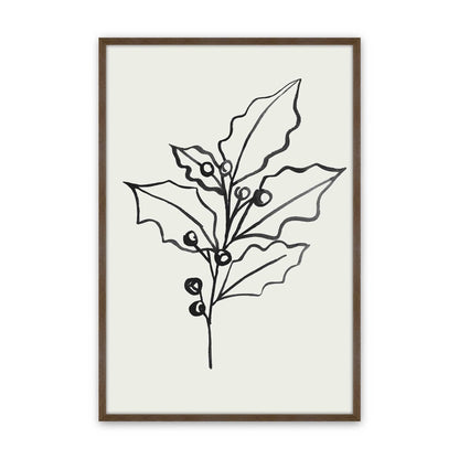 [Color:Walnut], Picture of art in a Walnut frame