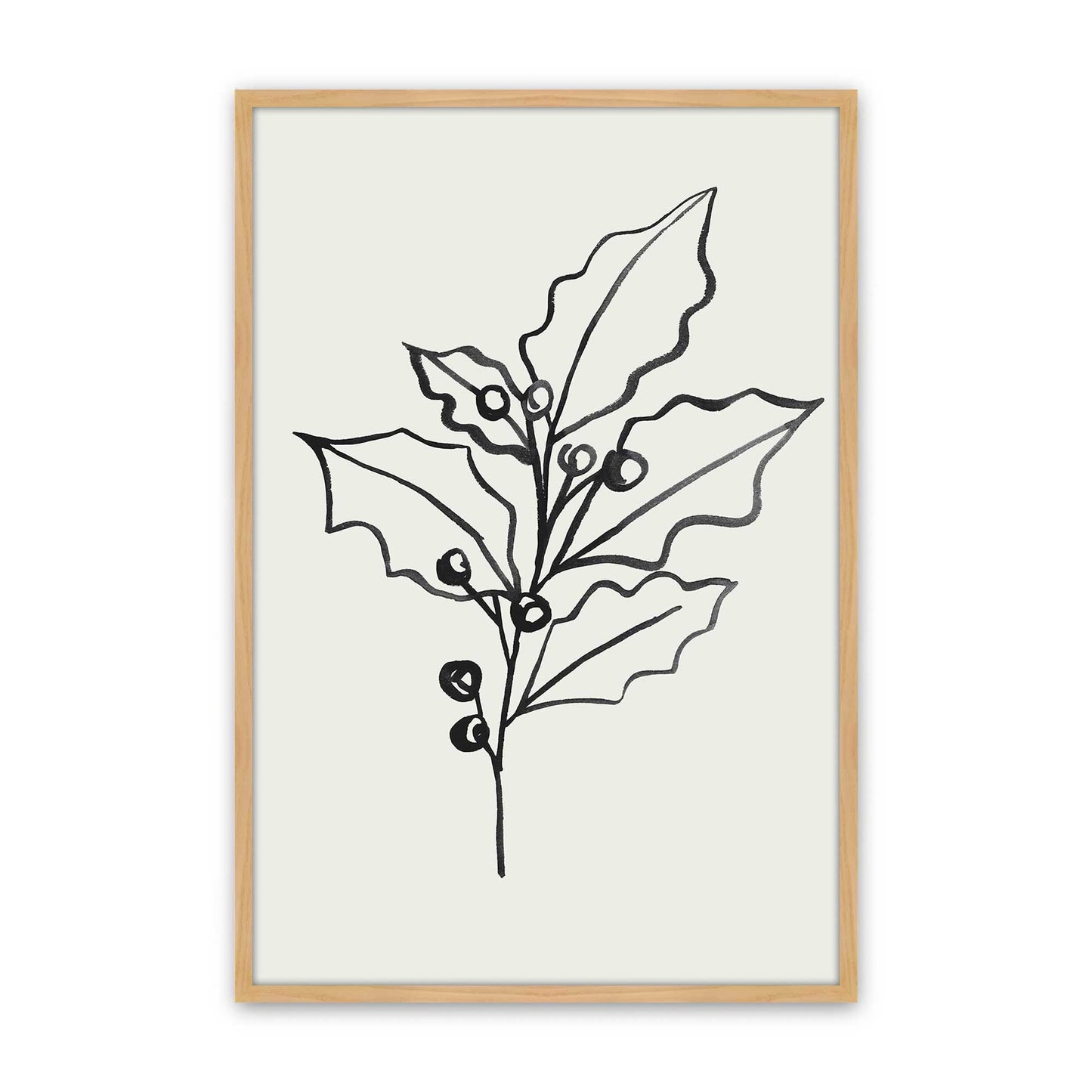 [Color:American Maple], Picture of art in a American Maple frame