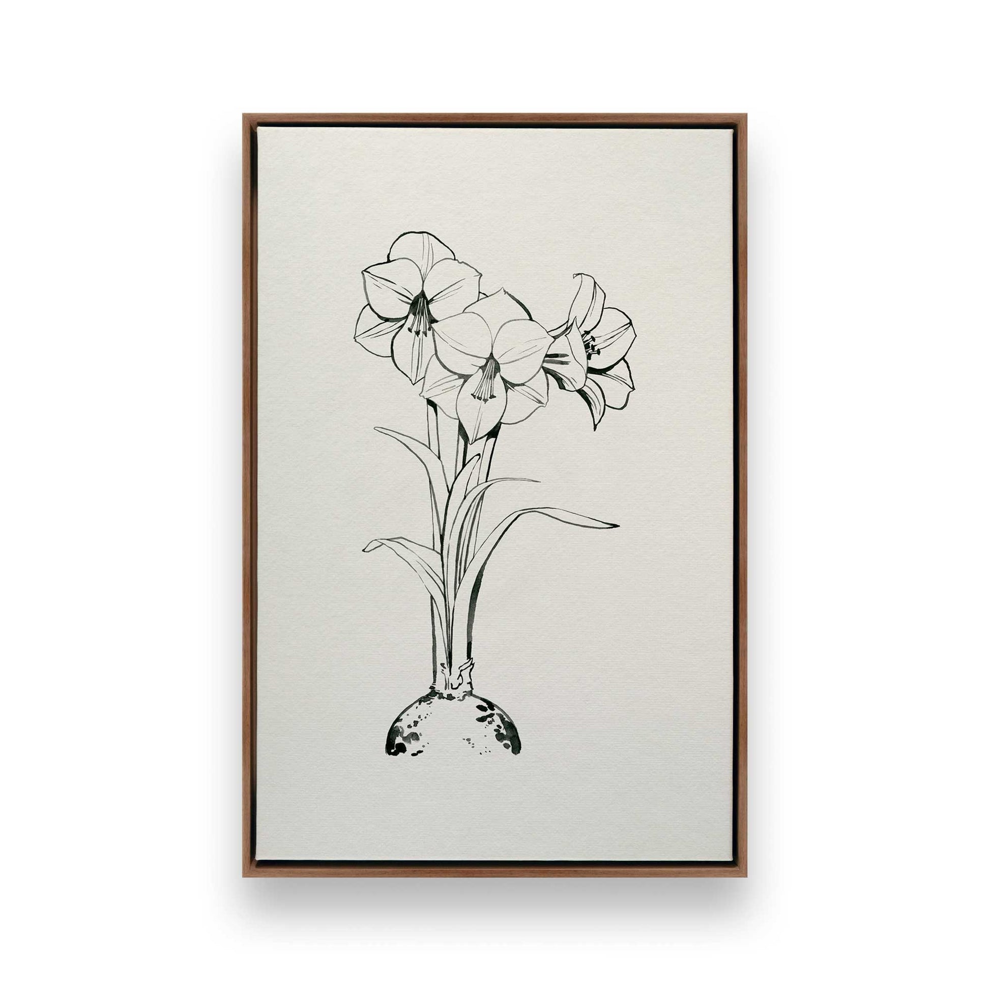 [Color:Walnut], Picture of art in a Walnut frame