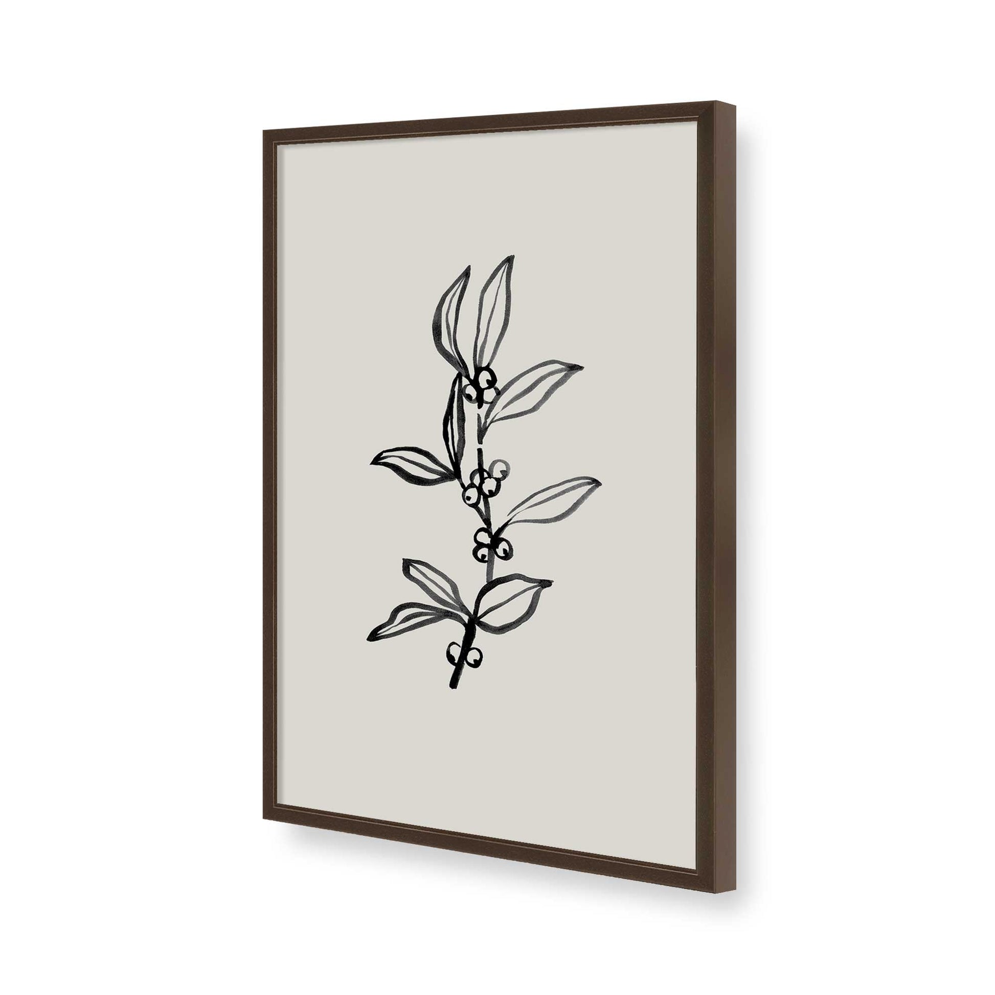 [Color:Belvinder Brown], Picture of art in a Belvinder Brown frame of the corner