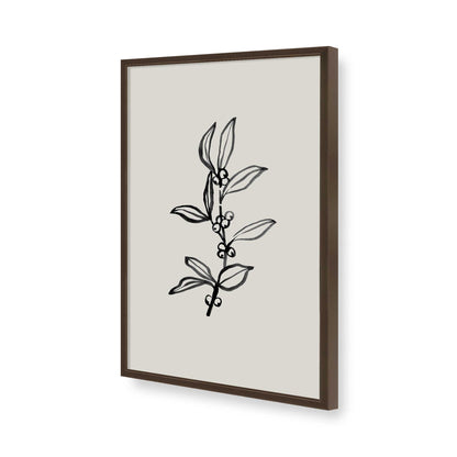 [Color:Belvinder Brown], Picture of art in a Belvinder Brown frame of the corner