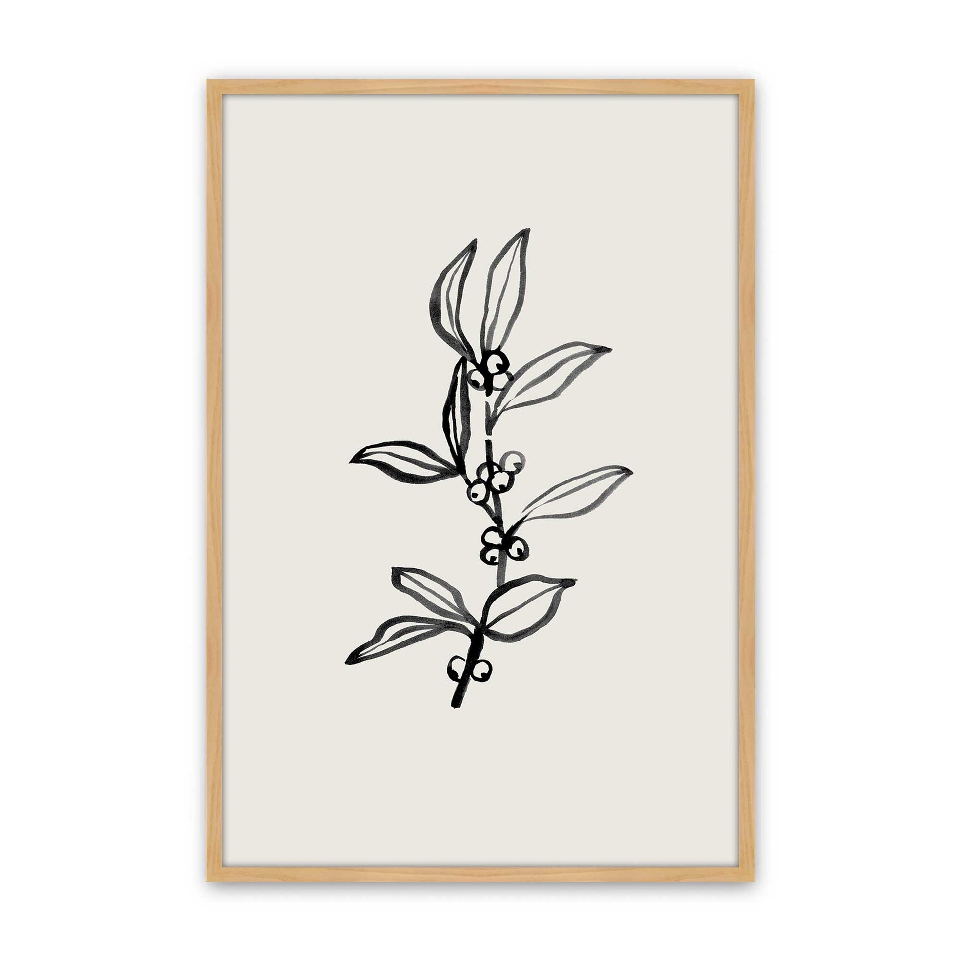 [Color:American Maple], Picture of art in a American Maple frame