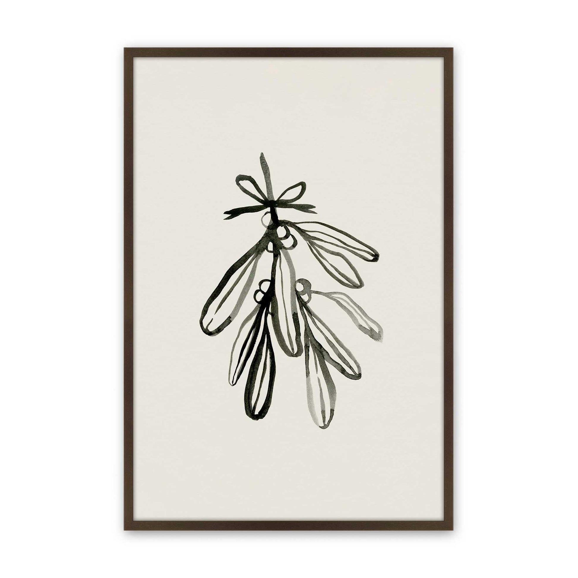 [Color:Belvinder Brown], Picture of art in a Belvinder Brown frame