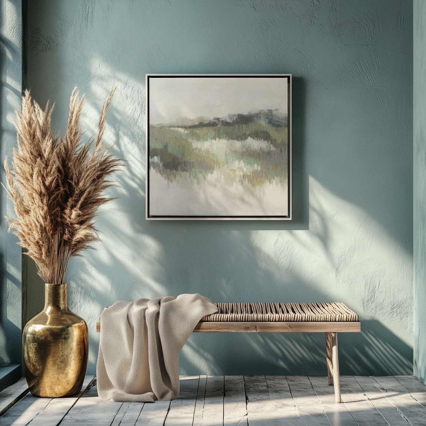 Picture of art in a room