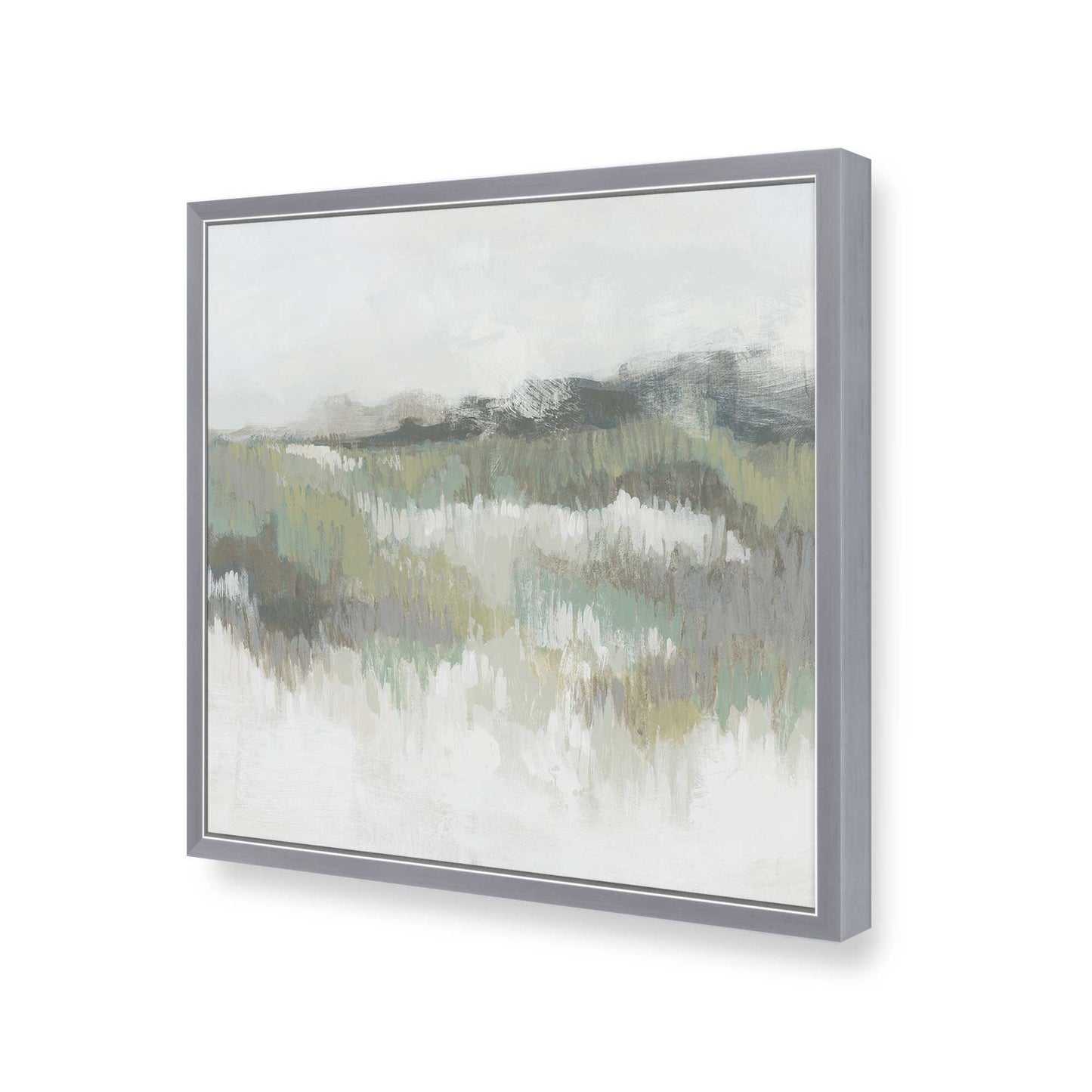 [Color:Polished Chrome], Picture of art in a Polished Chrome frame of the corner