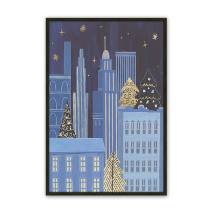 [Color:Satin Black], Picture of art in a Satin Black frame