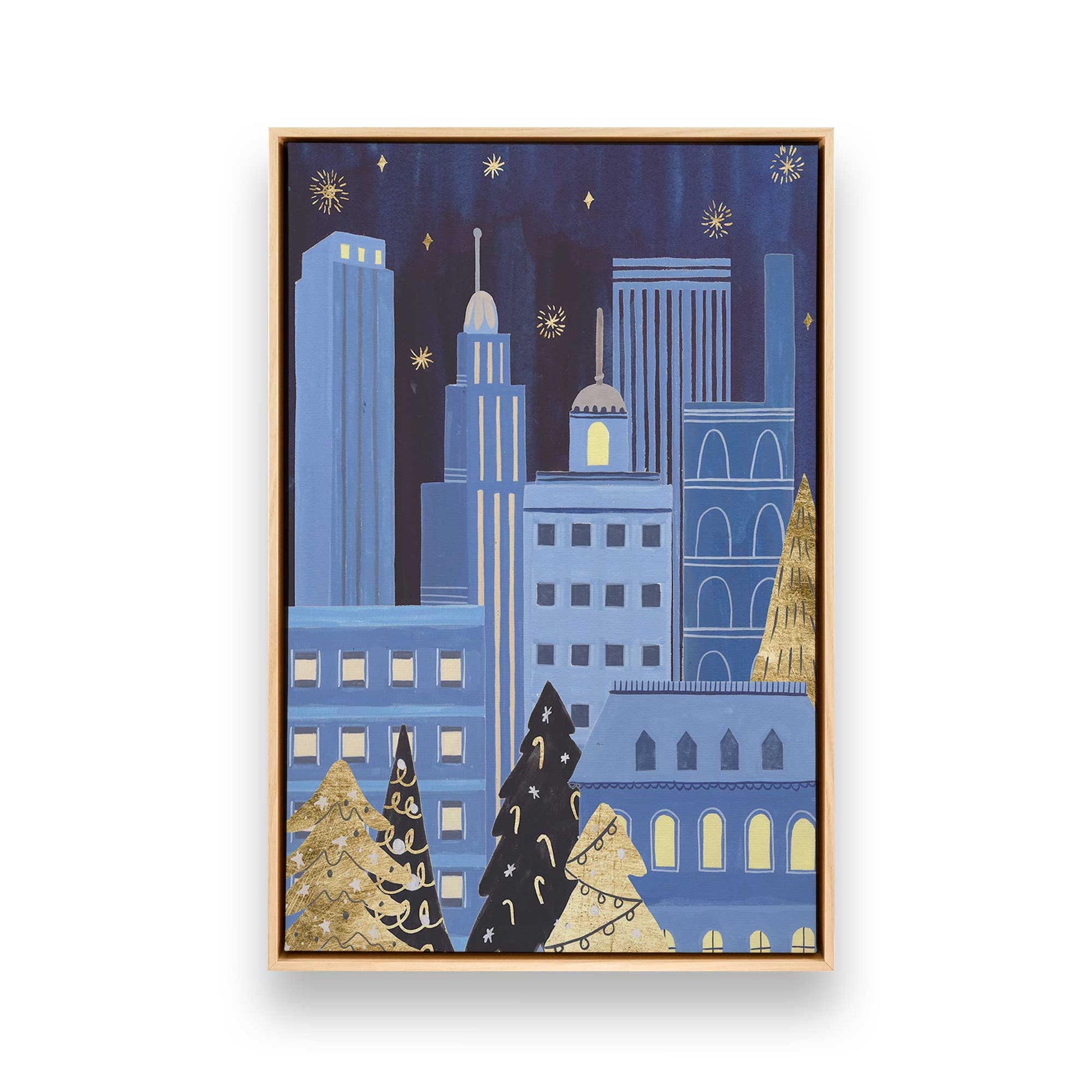 [Color:American Maple], Picture of art in an American Maple frame