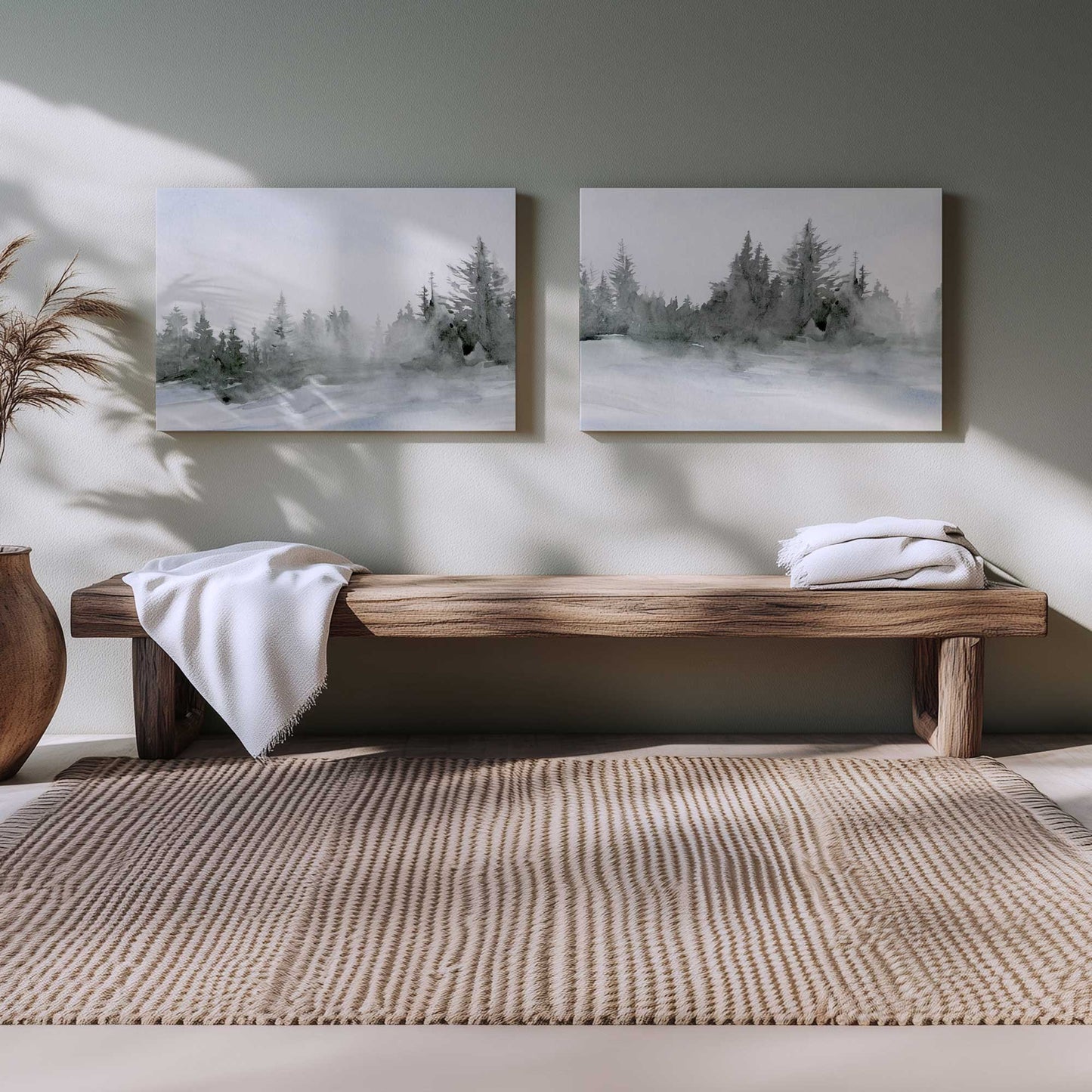 [Color:Walnut], Picture of art in a Walnut frame