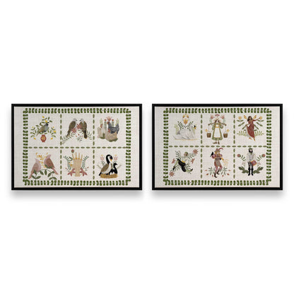 [Color:Satin Black], Picture of art in a Satin Black frame