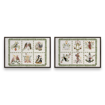 [Color:Espresso], Picture of art in an espresso frame