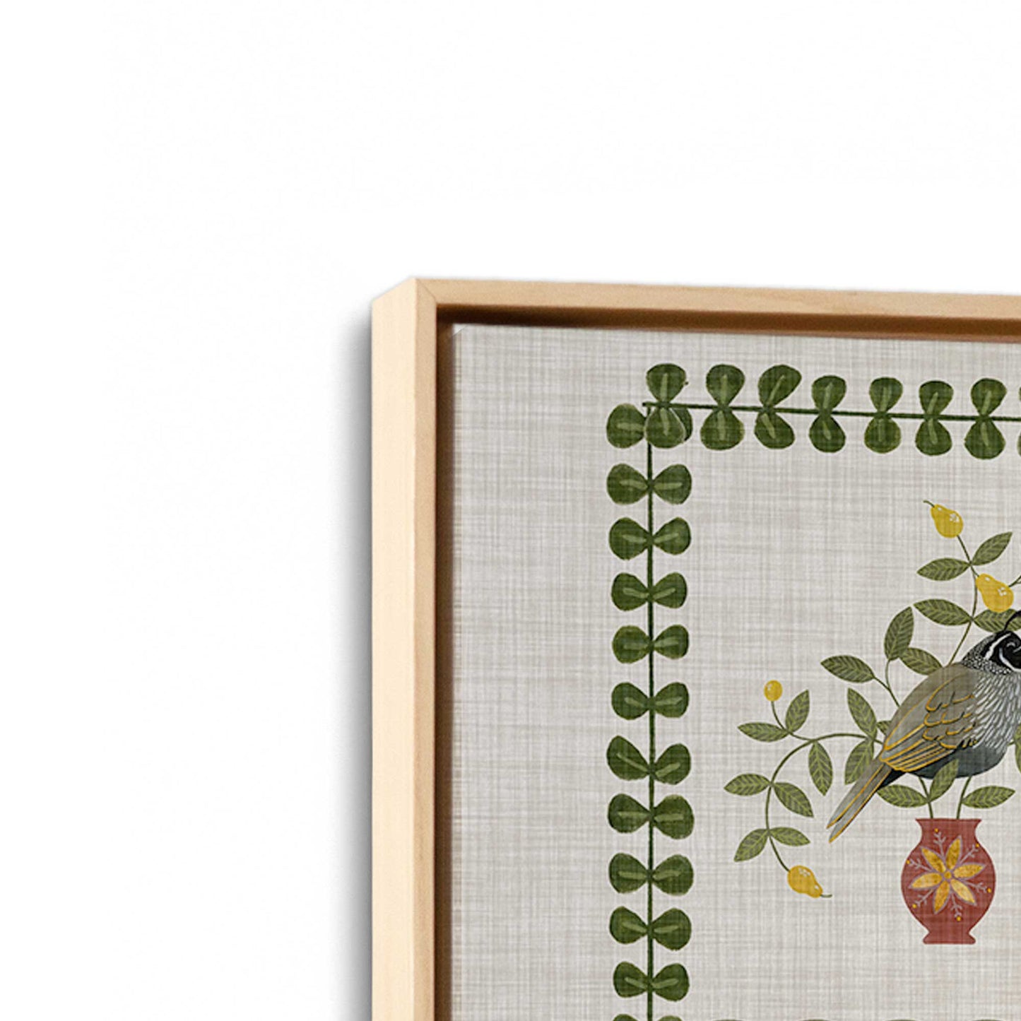 [Color:American Maple], Picture of the corner of the art