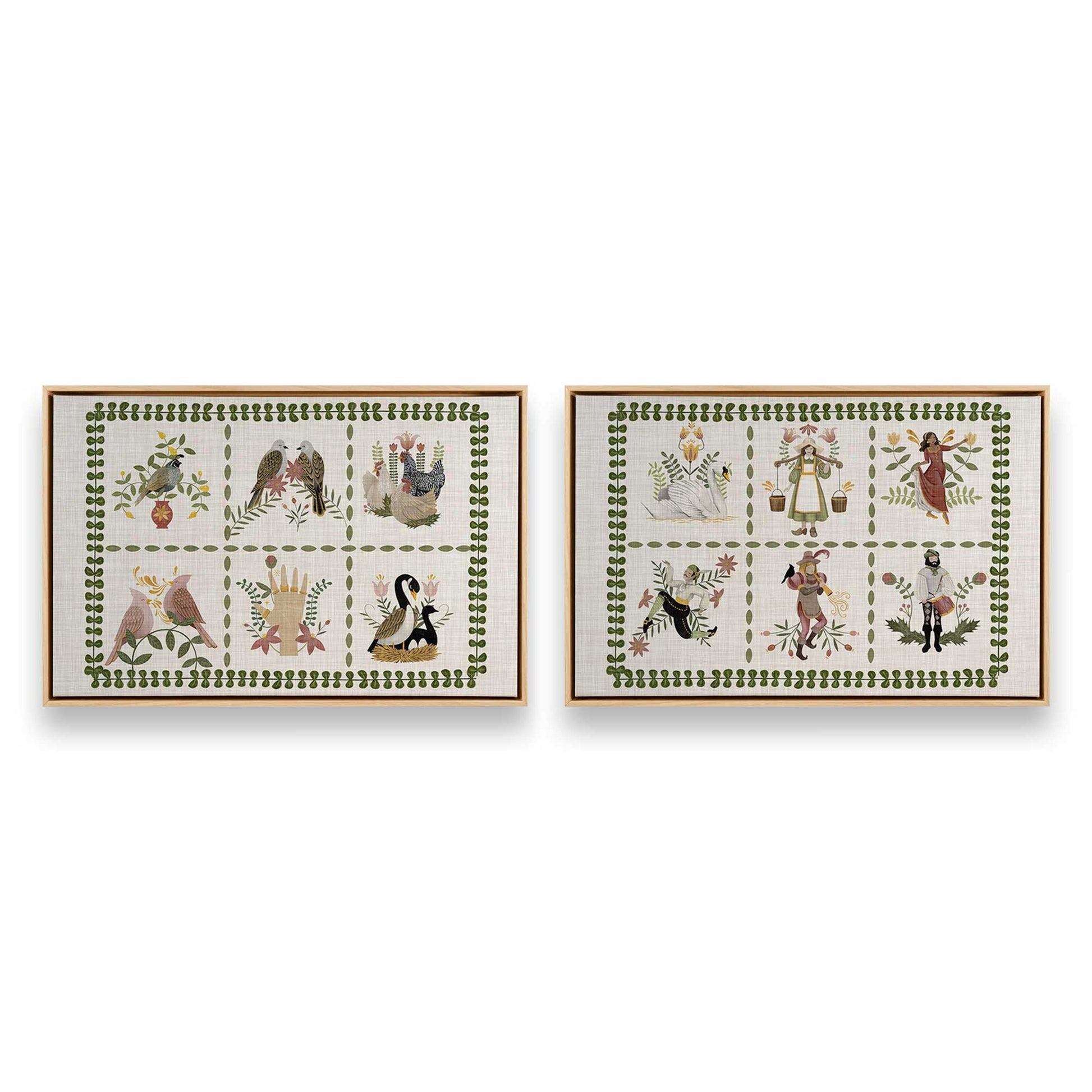 [Color:American Maple], Picture of art in a American Maple frame