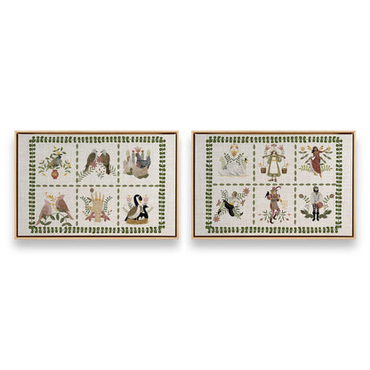 [Color:American Maple], Picture of art in a American Maple frame