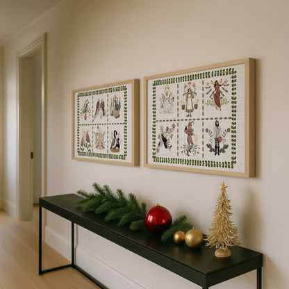 [Color:Walnut], Picture of art in a Walnut frame