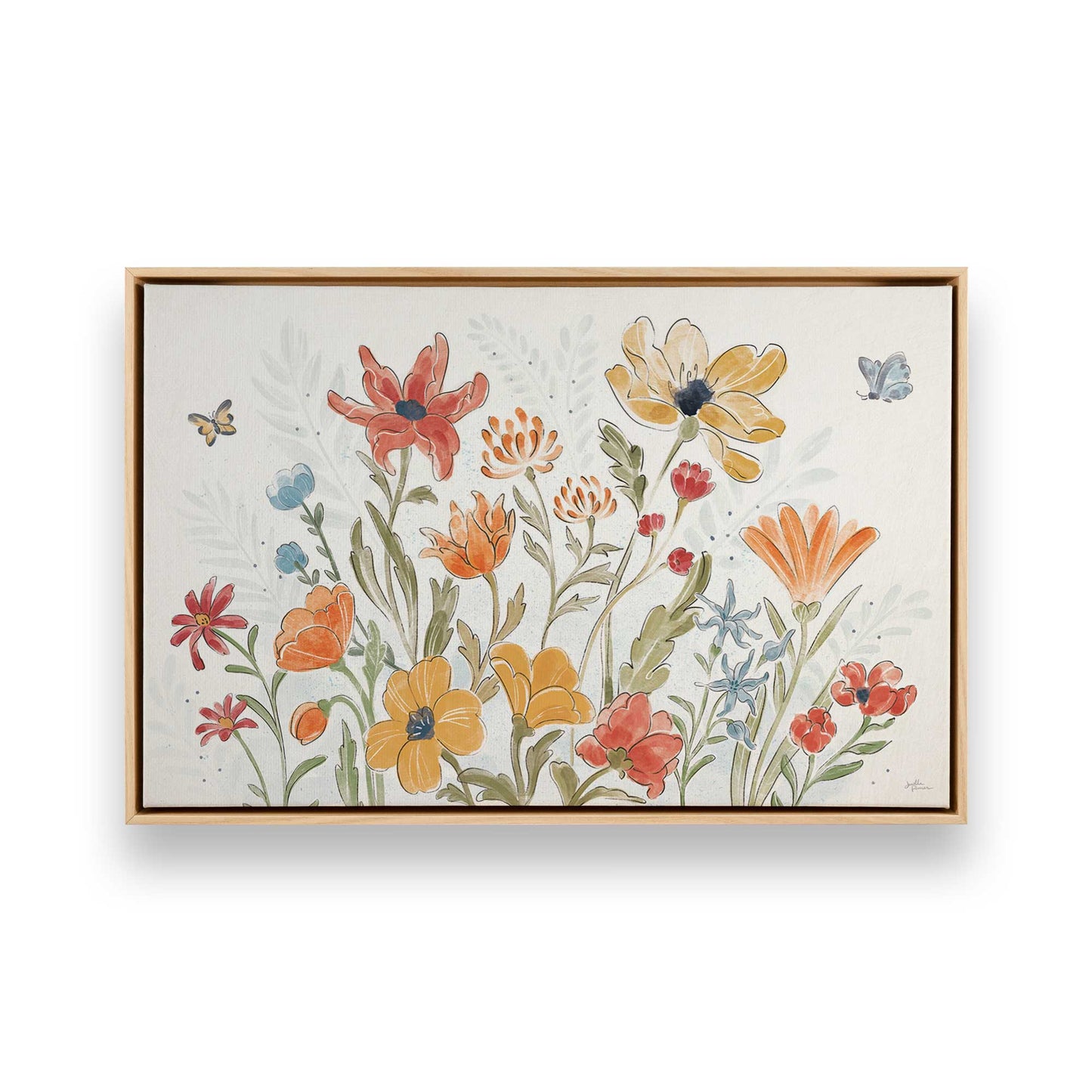 [Color:American Maple], Picture of art in a American Maple frame