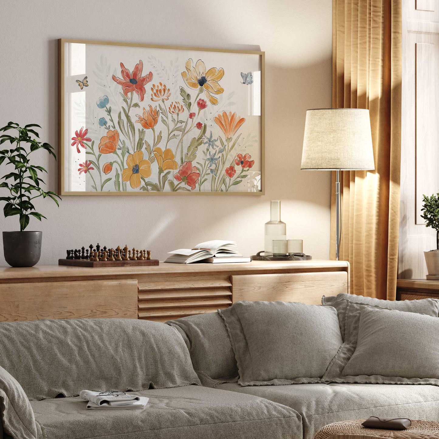 [LIFESTYLE], Picture of art in a room