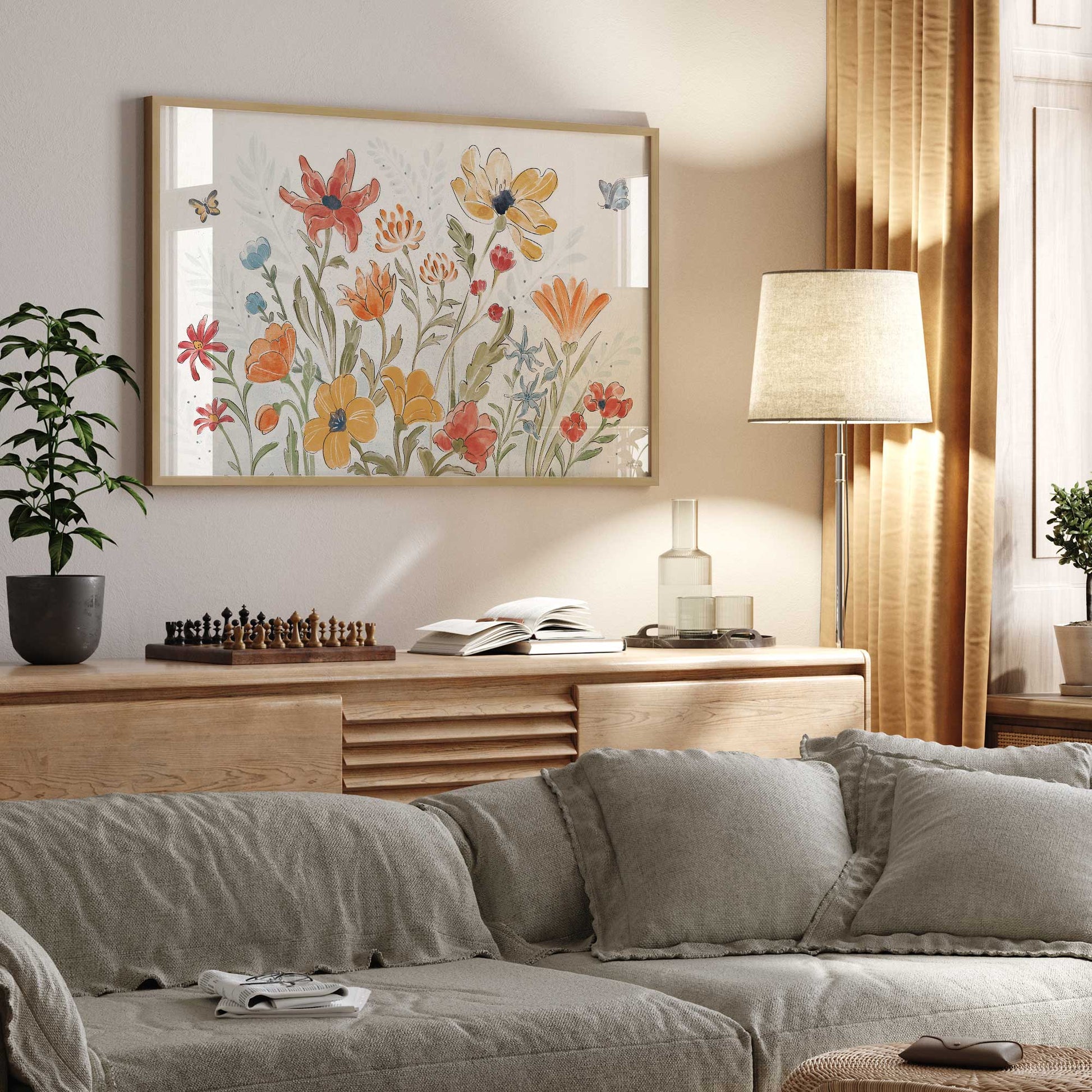 [LIFESTYLE], Picture of art in a room