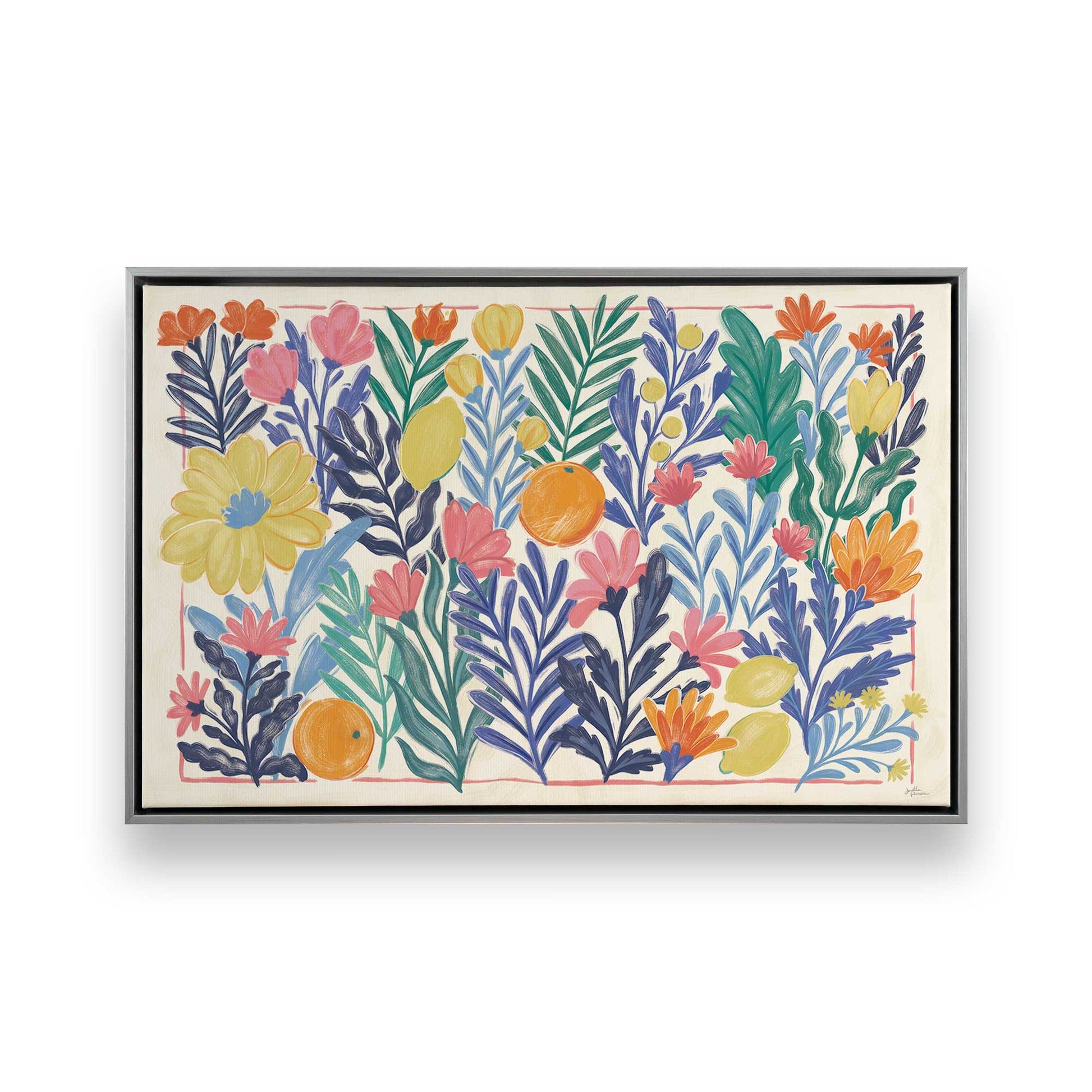 [Color:Polished Chrome], Picture of art in a Polished Chrome frame