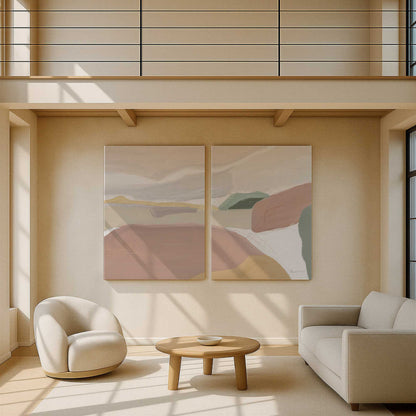 [Color:Stretched Canvas], Picture of art in a room