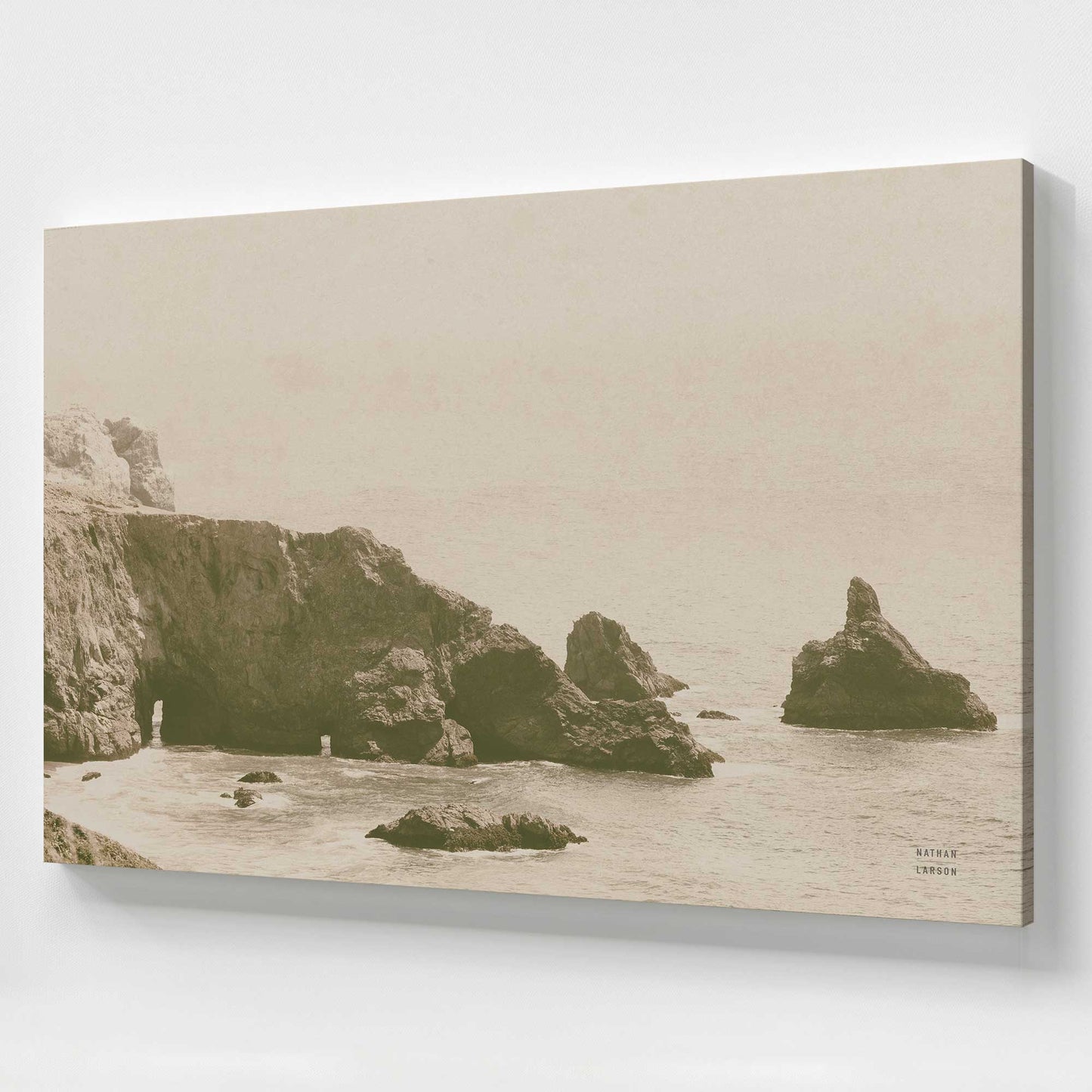 [Color:Stretched Canvas], Picture of art at an angle