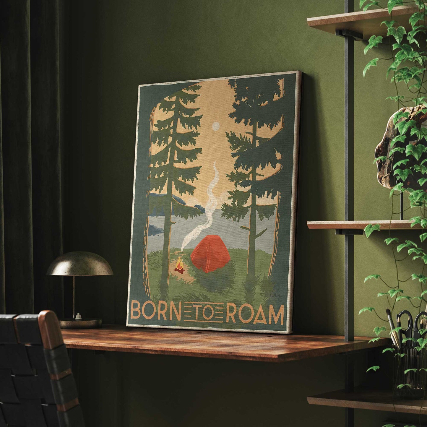 [LIFESTYLE], Picture of art in a room