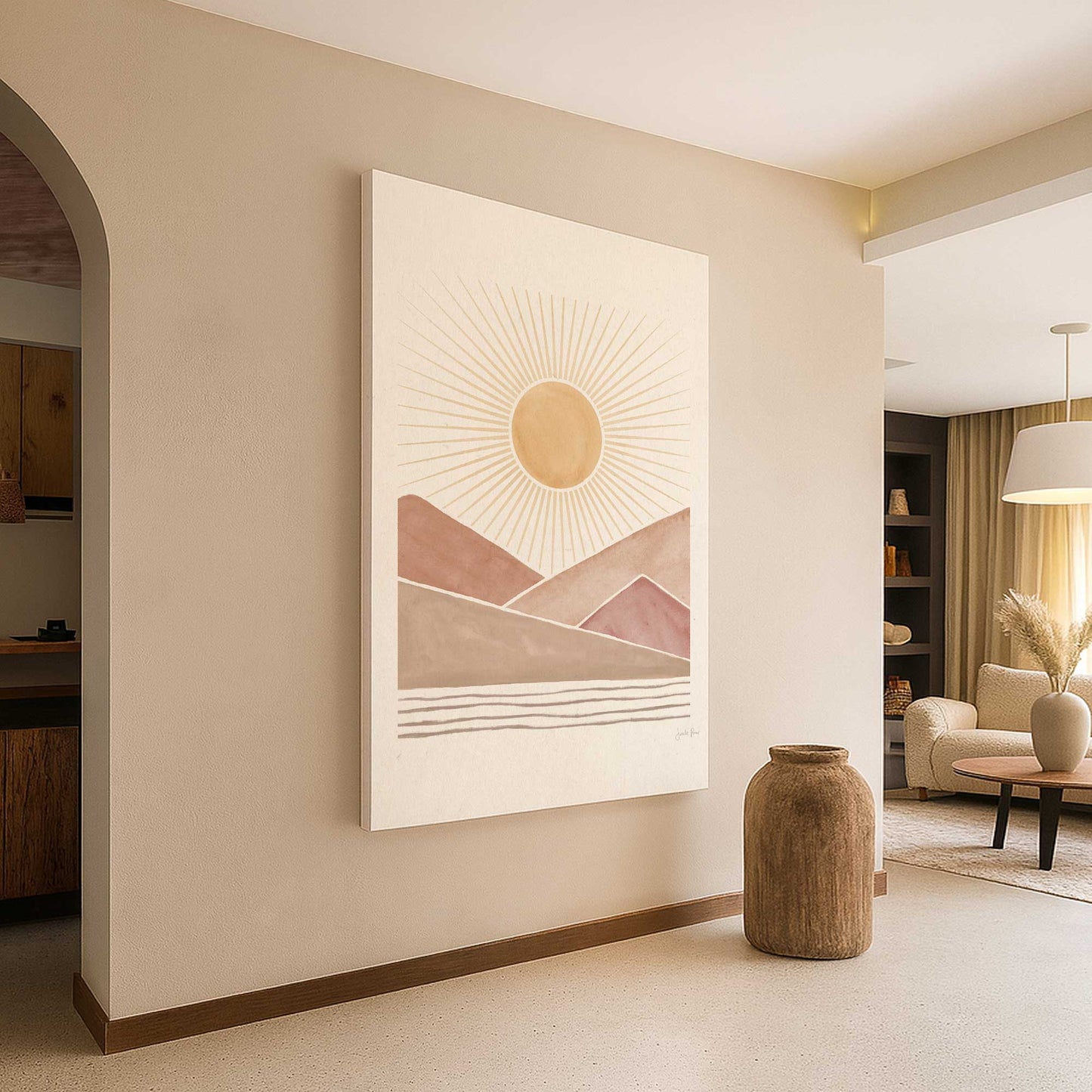 [LIFESTYLE], art hanging in a room
