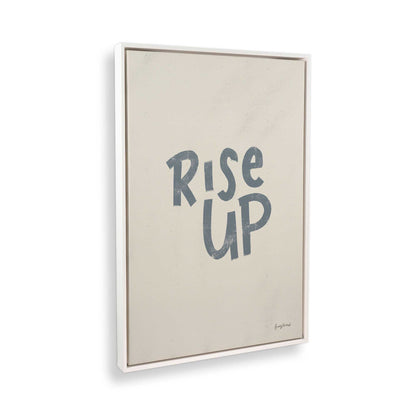 [Color:Opaque White], Picture of art in a White frame at an angle