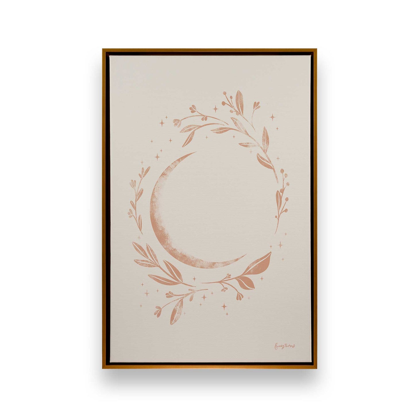 [Color:Polished Gold], Picture of art in a Polished Gold frame
