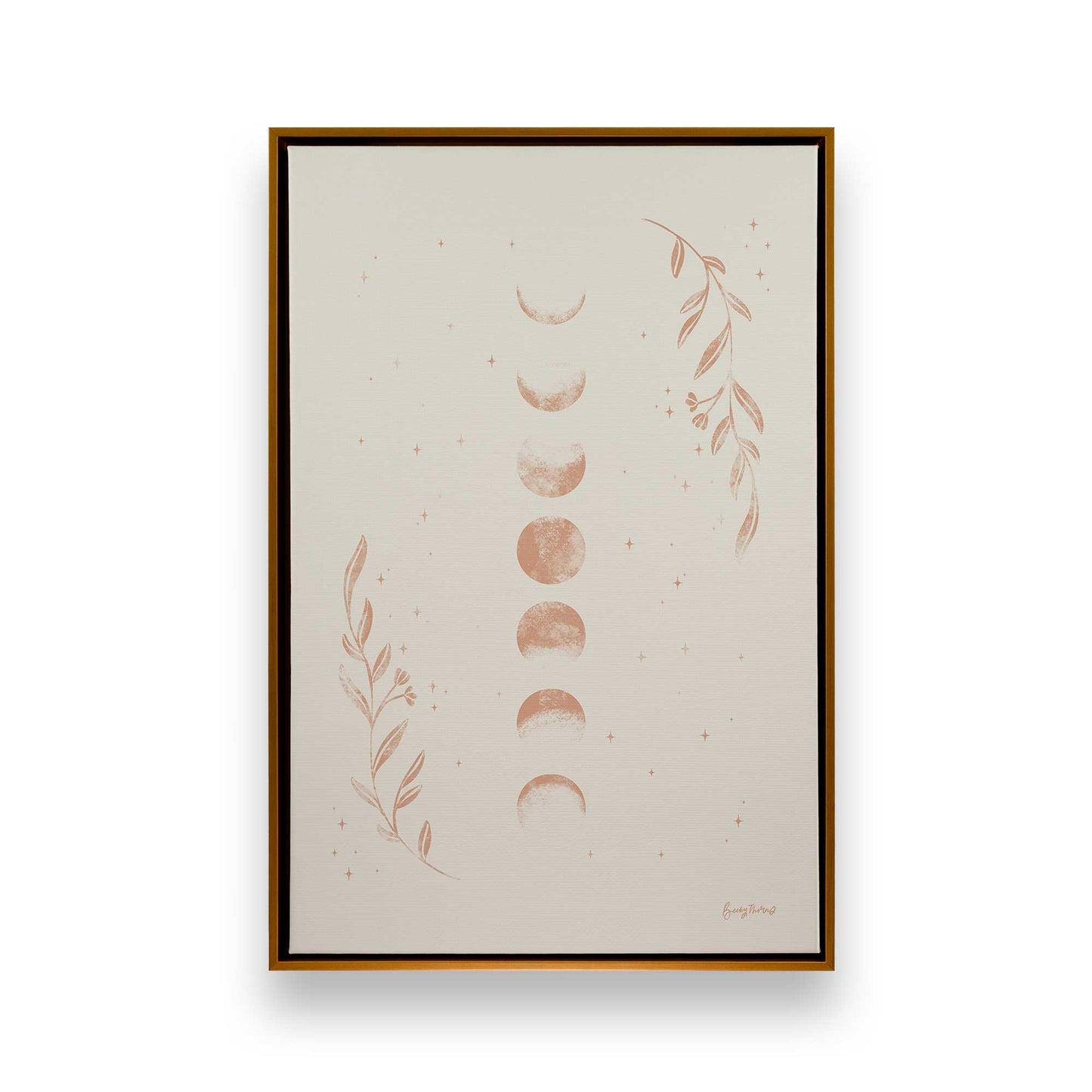 [Color:Polished Gold], Picture of art in a Polished Gold frame