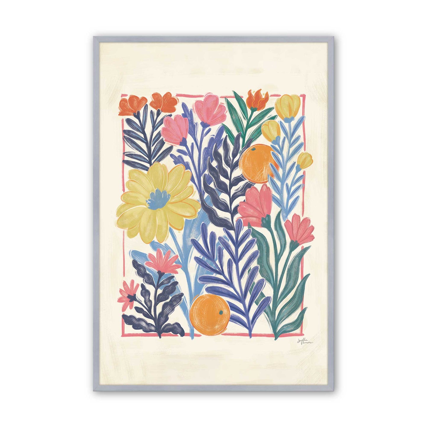 [Color:Polished Chrome], Picture of art in a Polished Chrome frame