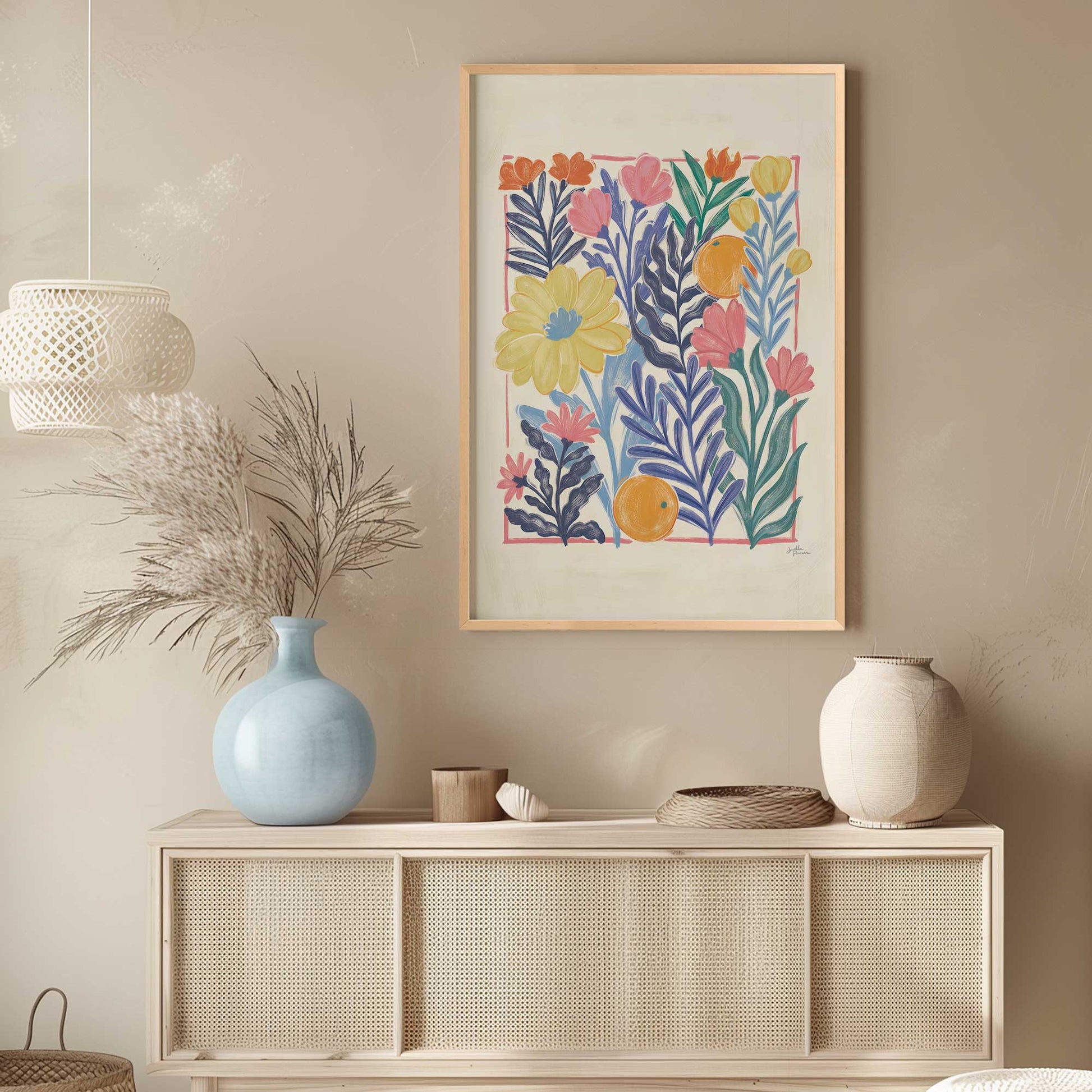 [LIFESTYLE], Picture of art in a room