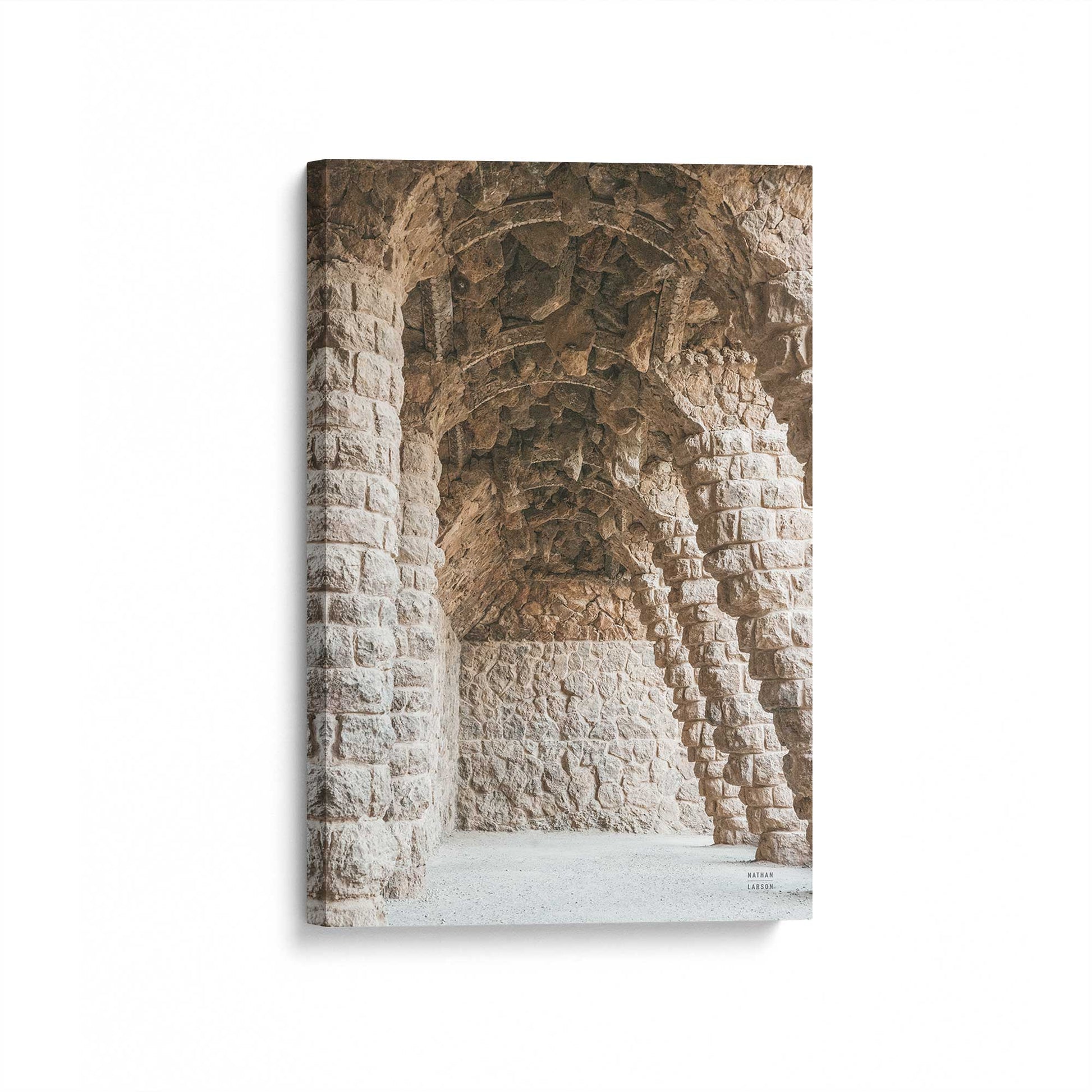 [Color:Stretched Canvas], Picture of art at an angle
