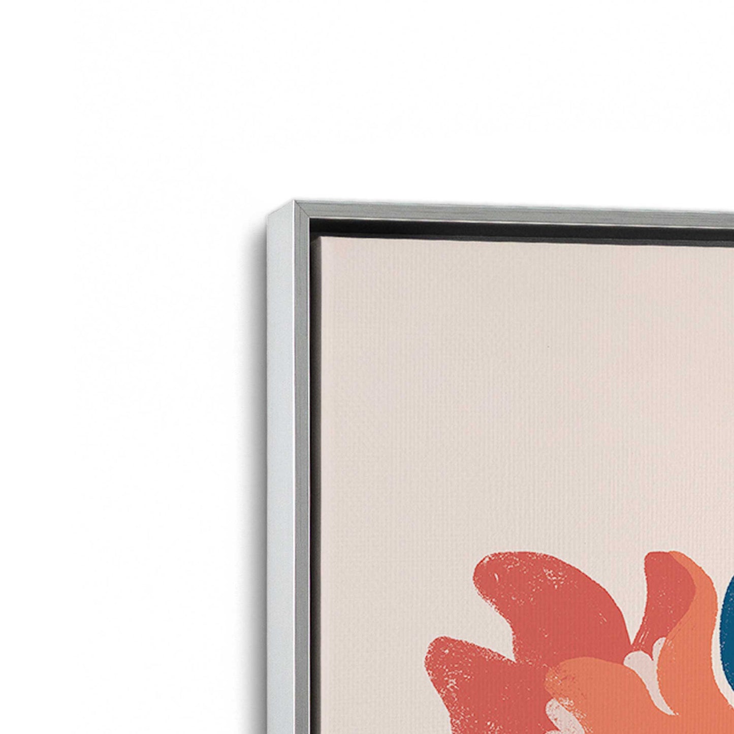 Playful Garden Vase, Set of 2 Print on Canvas