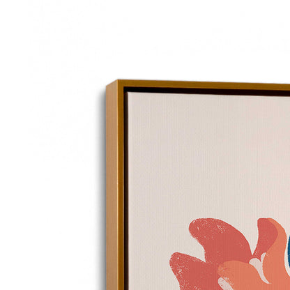 Playful Garden Vase, Set of 2 Print on Canvas