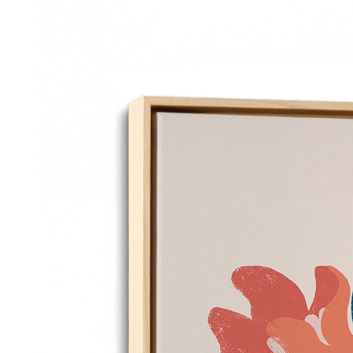Playful Garden Vase, Set of 2 Print on Canvas