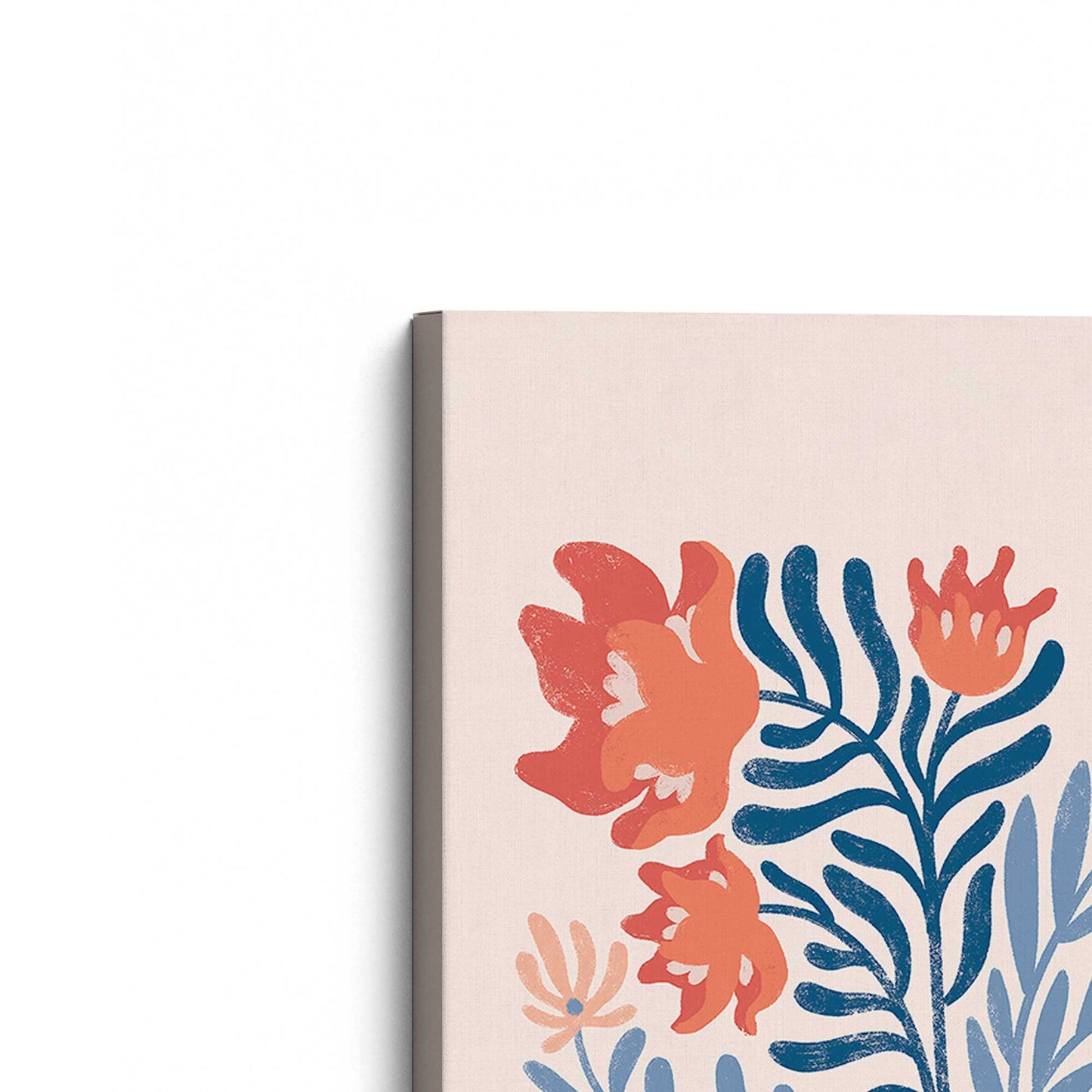 Playful Garden Vase, Set of 2 Print on Canvas