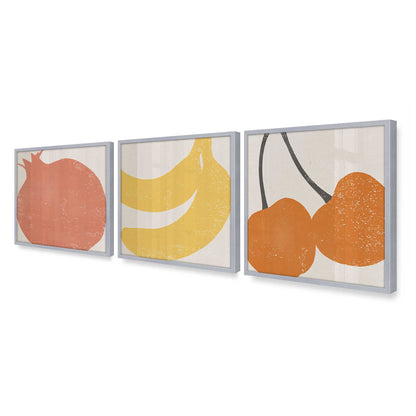 [Color:Polished Chrome], Picture of art in a Polished Chrome frame at an angle