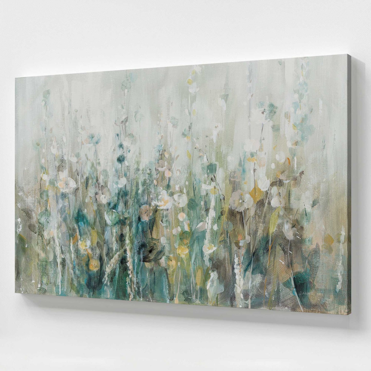 [Color:Stretched Canvas], Picture of art at an angle