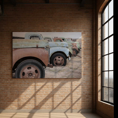 [Color:Stretched Canvas], Picture of art in a room