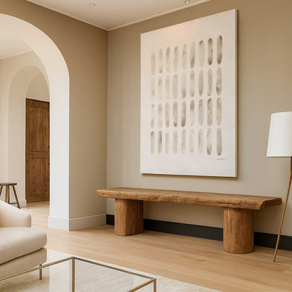 [Color:Stretched Canvas], Picture of art in a room