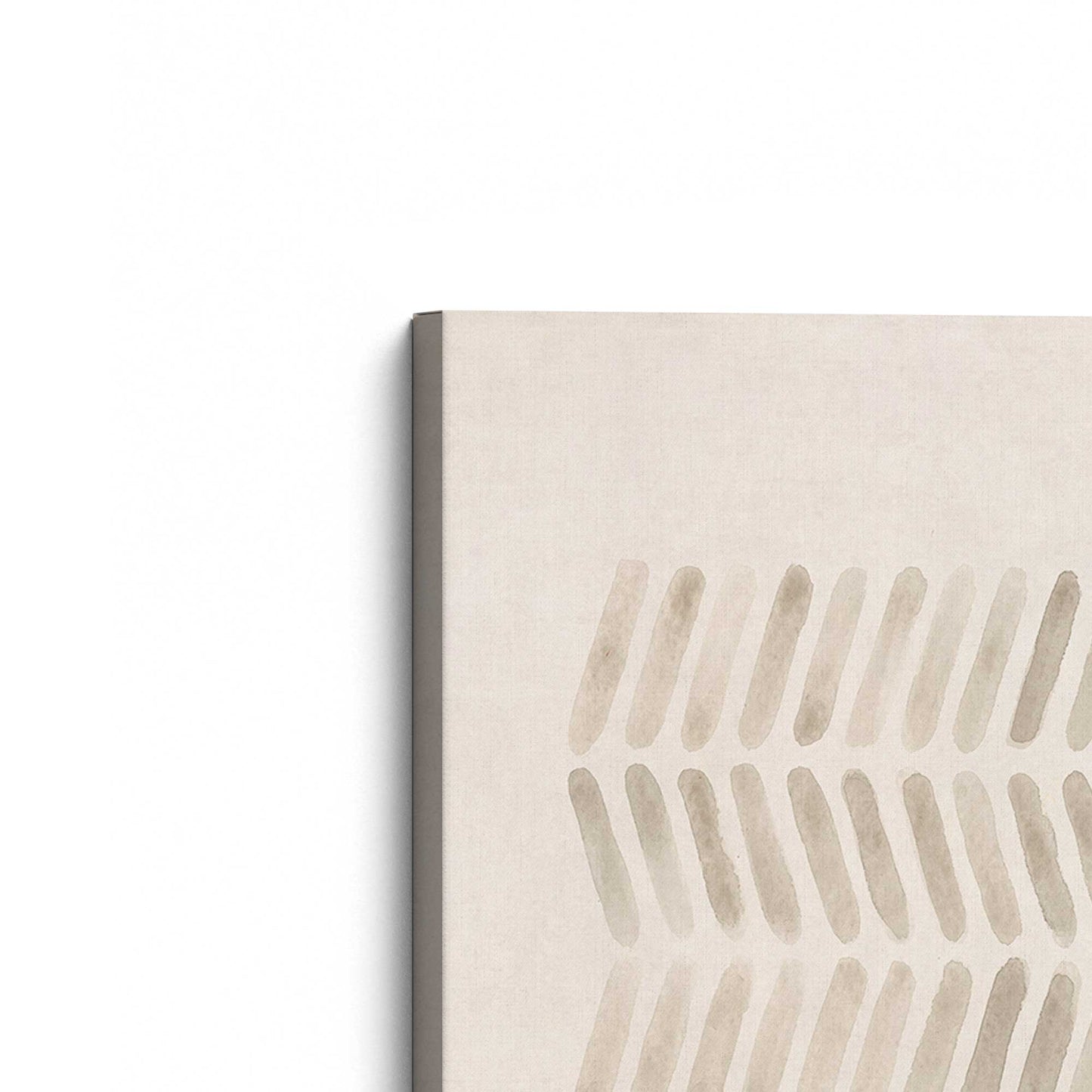 [Color:Stretched Canvas], Picture of the corner of the art