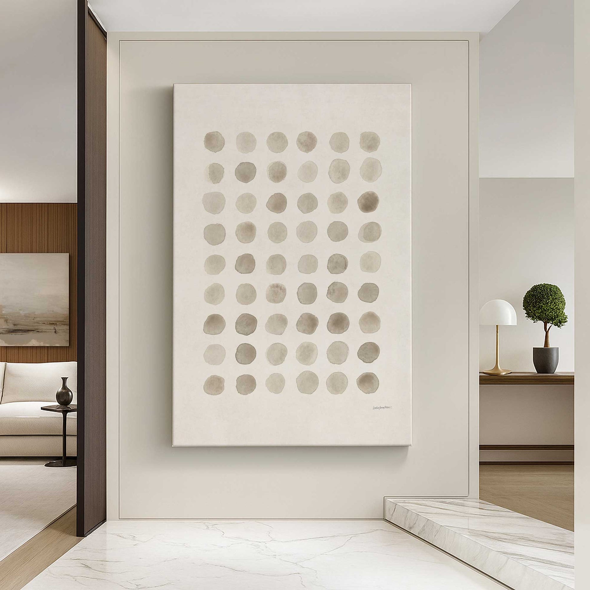 [LIFESTYLE], art hanging in a room