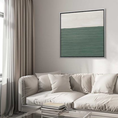 Emerald Echoes v2 Print on Canvas