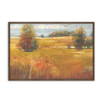 [Color:Walnut], Picture of art in a Walnut frame